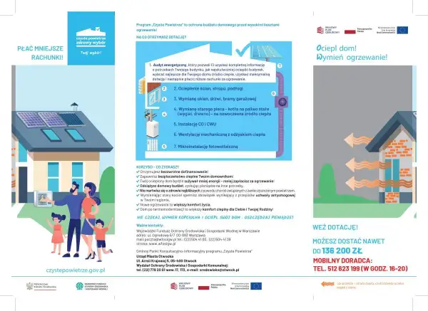 Program "Czyste Powietrze 2026" pomoże Ci ocieplić dom i wymienić ogrzewanie, zyskując niższe rachunki i czystsze powietrze.